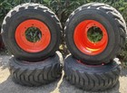 Hd 12-16 5 Sks-8 Skid Steer Tires rims For Bobcat 9 hub-14ply-12x16 5