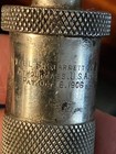 Antique 5-3 4    8oz  Ls Starrett Athol Mass Usa Patent Oct 16 1906 Plumb Bob