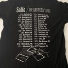 Somo 2017 The Answers Concert Tour T-shirt Top Blouse Womens Small S R b Rare