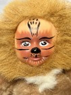 Vintage 1999 Nanco Rubber Face Lion Plush Stuffed Animal Painted Vinyl Face