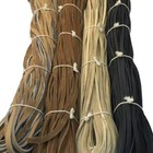 1 Lb Leather Lace Bundles In 1 8   1 4  And 3 16  - Assorted Colors