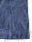 Hotel Collection By Charter Club Euro Pillow Sham 100  Cotton Navy 30x30 New