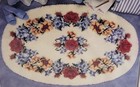 Wonder Art Caron Queen Anne Latch Hook Kit Floral Rug  4490 Victorian New Sealed