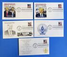 Donald J  Trump  Jd Vance 2025 Presidential Inauguration Set Of 5   Panda Cachet