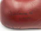 Muhammad Ali Signed Red Everlast Boxing Glove  6-20-87  Lh Beckett   Psa dna
