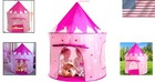 Kids Portable Play Tent - Princess Castle With Glow Stars   Carry Bag Included