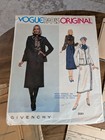 Vtg Vogue Paris Original 2081 Givenchy Designer Sewing Pattern Coat Suit   