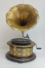 Antique Gramophone  Fully Functional Working Phonograph  Win-up Record Player