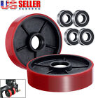 Pair For Eoslift Pallet Jack truck Steering Wheels 7 x 2  W  Bearings Poly Tread