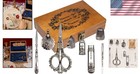 Elegant Antique Needlework Tool Set - Vintage Embroidery Scissors   Accessories