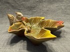 Squirrel chipmunk Leaf Nut Snack Tray Dish Nature Tii  Collections Euc