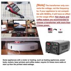 500w Us To Japan Voltage Converter 120v To 100v Step Down Transformer For Jap   