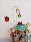 Vintage Noah s Ark Acrylic Night Light Christmas Santa Gifts Night Light Nursery