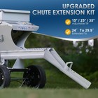 Atesilor Upgraded Concrete Mixer Chute Extension Compatible With 18-30 Inch