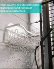2 Pack set Shower Caddy Adhesive Shower Organizer For Bathroom Storage   Kitchen