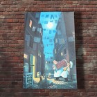 Disney Rob Kaz Serenade Of The Heart Lady   Tramp Giclee Canvas 18x12 Coa