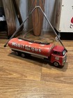 Vintage Mobilgas Truck Marusan Tin Mobil Gas Japan Friction Red Lithograph 1950s