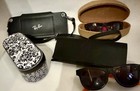 Designer Travel  Lot - Rayban  Dior  Maui Jim   Rohs   25  See Photos  Desc