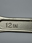 Craftsman Vintage 12    Adjustable Wrench 44605 Satin Finish Excellent Condition