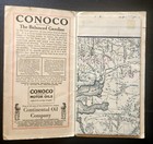 1926 Conoco Gasoline Map  blazed Trails Of Idaho  Continental Oil Of Denver  Co