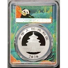 Pcgs Ms70 2026 China 10yuan Panda Silver Souvenirs Coin First Day Green Label