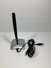 Logitech Usb Wired Desktop Microphone Black silver Works Great Clean