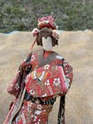 Vintage Washi Ningyo Japanese Paper Doll     Traditional Kimono Figure Rare