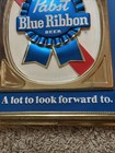 Pabst Blue Ribbon Vintage Plastic Sign A Lot To Look Forward To Vintage Pbr Vhtf