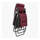Lafuma R-clip Batyline Zero Gravity Lounge Recliner Chair  Bordeaux  open Box 