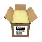 Full Size 10  High Strength Amber Color Hot Glue Stick - 5 Lb Box
