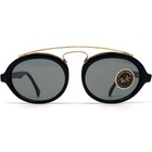 Nos Vintage Ray-ban   Bausch   Lomb  gatsby Style 6  Sunglasses - Usa 1980 s