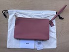 Coach   Vintage Melon Large Corner-zip   Double-zip Wristlet Wallet - Msrp   175