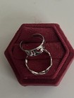 Stainless Steel Silver  2  Pack Toe Rings Nwt