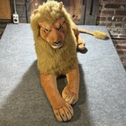 Melissa   Doug Realistic Lion Plush Stuffed Animal Toy Jumbo Stuffie 4ft Large
