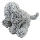 Russ Berrie Home Buddies Romper Blue Puppy Dog Terry Cloth Beanie Toy 1997