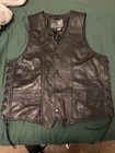 Harley Davidson Leather Vest Jacket Size 42 Betty Boop