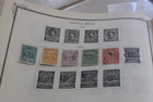 Costa Rica Stamps 19th Century Scott Brown Album  Cr19apr