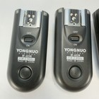 Yongnuo Rf-603n 2 4ghz Wireless Flash Trigger Transceiver Nikon Lot Of 4