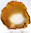 Polished Natural Agate Crystal Geode Agate Slab Slice - 4 2 Oz 