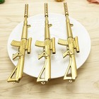 1pc Rifle Shape Ballpoint Pen Black Ink Stationery Ball Point Novelty Pen Usa 