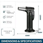 Refillable Butane Gas Micro Blow Torch Lighter Welding Soldering Brazing Tools