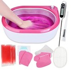 Paraffin Wax Machine Moisturizing Paraffin Spa Bath Warmer Kit For Hands Xmas