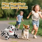 Remote Control Robot Dog Toy  Robot Pet Dog For Kid Boys 8-12  8wd Gesture Se   