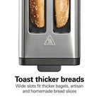 Hamilton Beach Contemporary 2-slice Toaster With Wide Slots  Bagel Function  Toa
