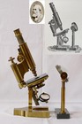 Microscope Antique Vintage Collectible Edmund Hartnack  grand Model  1877