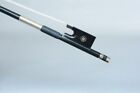 1pcs 4 4 Carbon Violin Bow  Nickel Silver Ebony  free Shipping best For Practice