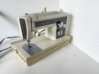 Vtg Sears Kenmore 158 Zigzag Sewing Machine 158 18003 W Case   Foot Pedal