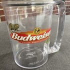 Vintage Budweiser Talking Beer Mug  1997 Louie And Frankie Lizard Sports Mug