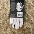 Nike Vapor Knit Football Gloves Magnigrip Grip Cj9343 White  74 Men s Large L