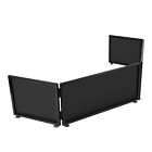 Tabletop Dj Event Facade White black Scrims Metal Frame Booth travel Bag Case